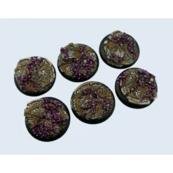 Dark Temple Bases - Wround 40mm (2)