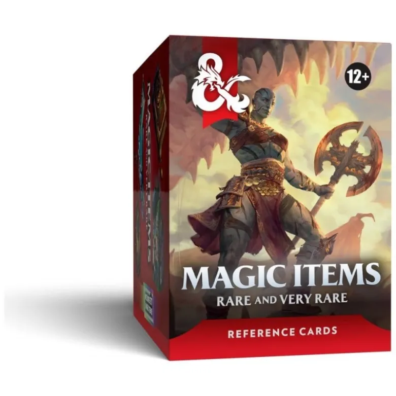 D&D: Cartas de Referencia: Objetos Mágicos (Raros y Muy Raros) (Inglés) -- Pre-pedido --
