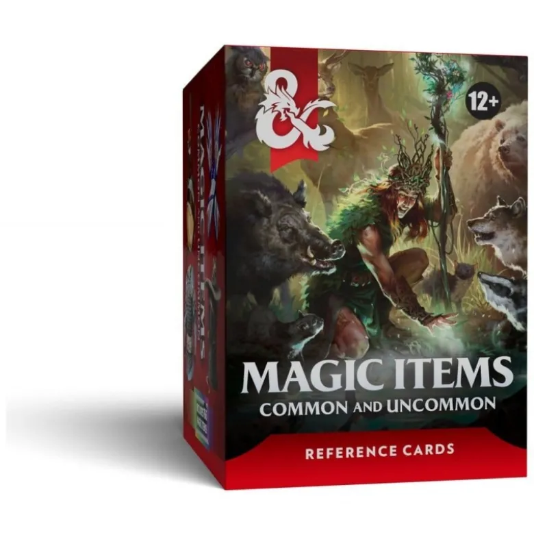 D&D: Cartas de Referencia: Objetos Mágicos (Comunes e Infrecuentes) (Inglés) -- Pre-pedido --
