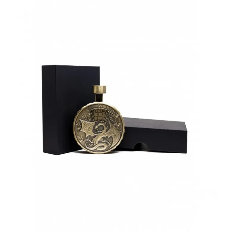 D&D Spinner Doble Cara Kraken Bronce