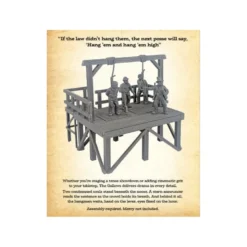 Dead Man’s Hand Gallows + 4 Miniaturas