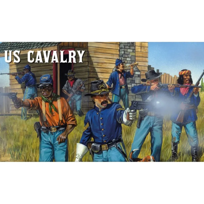 Dead Man’s Hand Plastic US Cavalry (& Buffalo Soldiers)