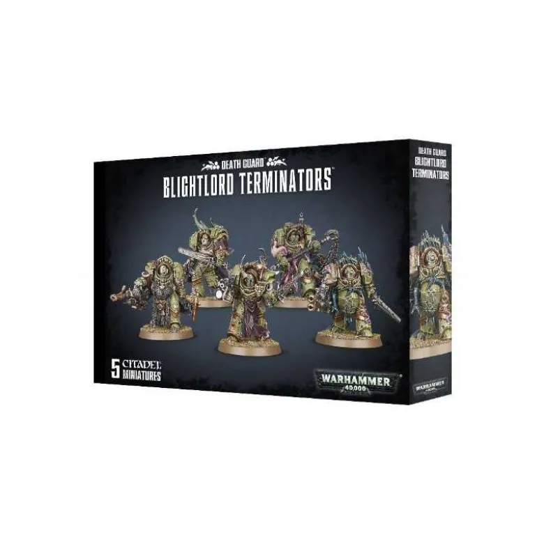 Death Guard Blightlord Terminators (5)