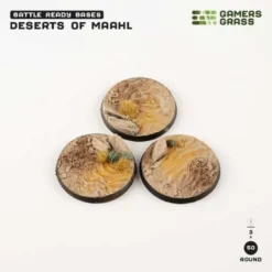 Deserts of Maahl Round 50mm (x3)