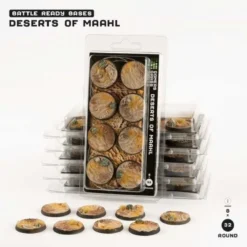 Deserts of Maahl Round 32mm (x8)