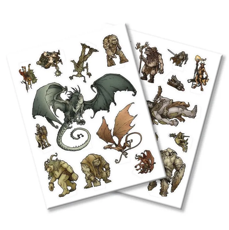 Dragonbane: Peones del Bestiario + Mapa