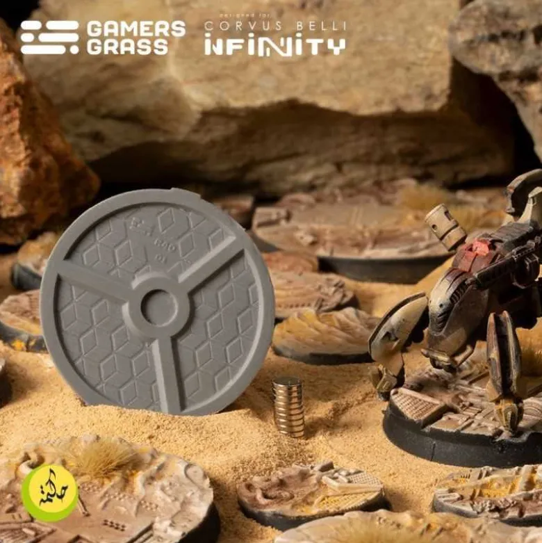 Dunes of Bourak Round 40mm (4x)