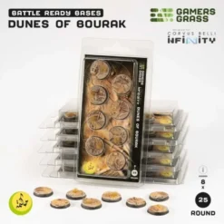 Dunes of Bourak Round 25mm (8x)