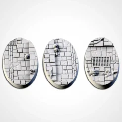 Dungeon Bases 89mm X 52mm (10 Tops)