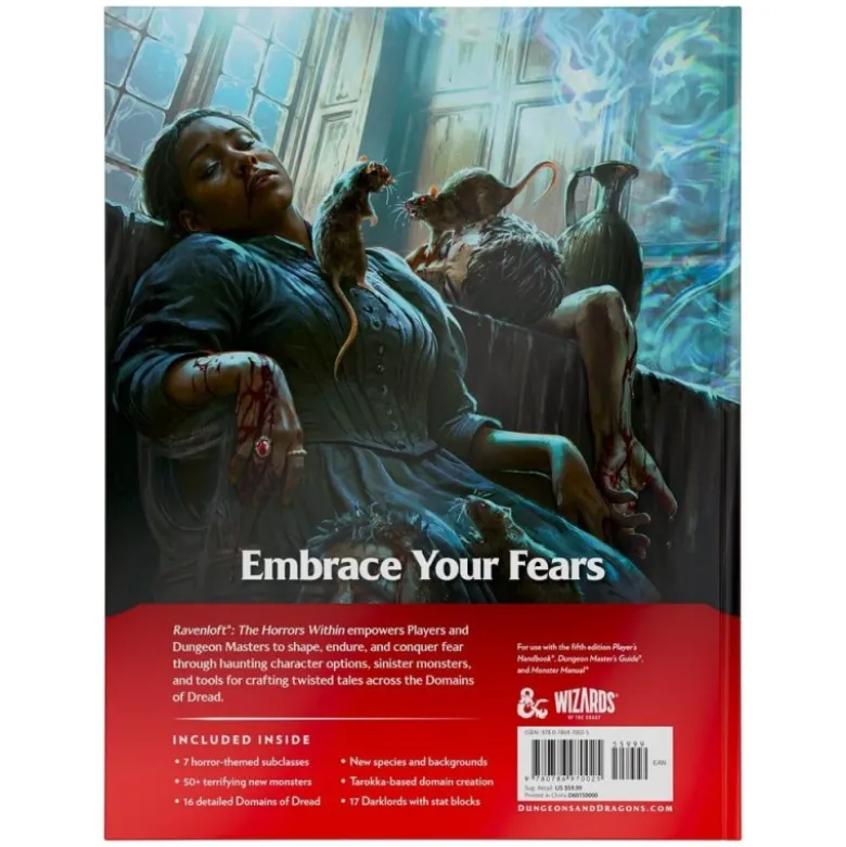 Dungeons & Dragons RPG Ravenloft: The Horrors Within (Inglés)
