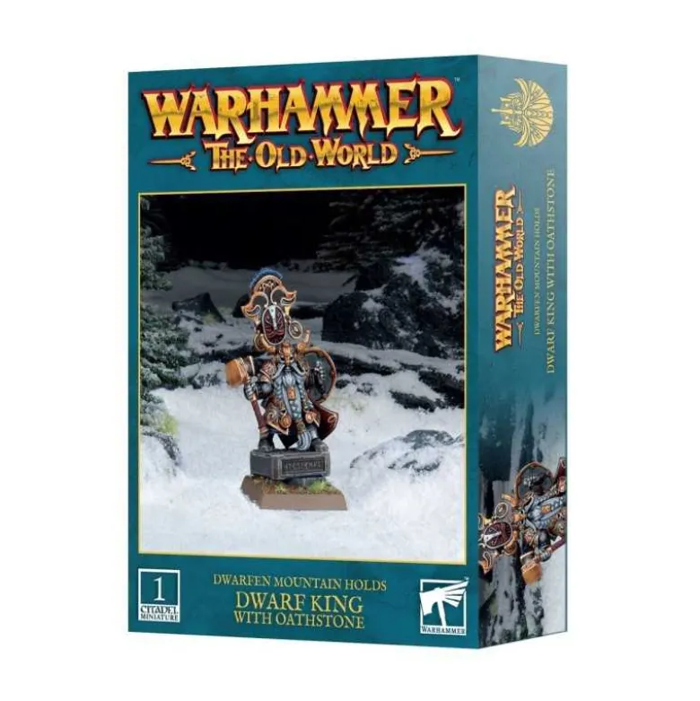 Dwarfen Mountain Holds: Dwarf King With Oathstone (1)