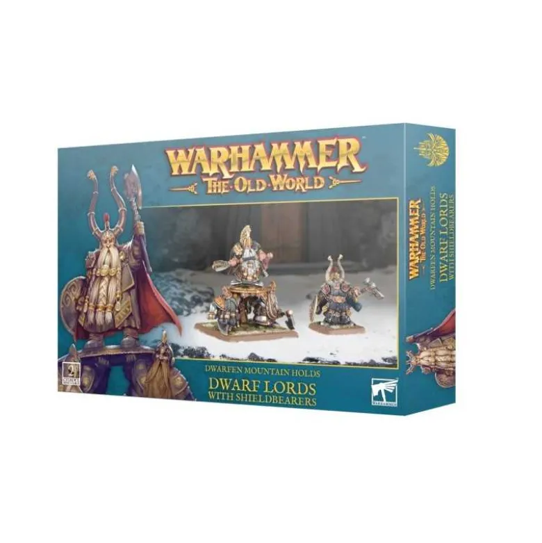 Dwarfen Mountain Holds: Dwarf Lords With Shieldbearers (2)
