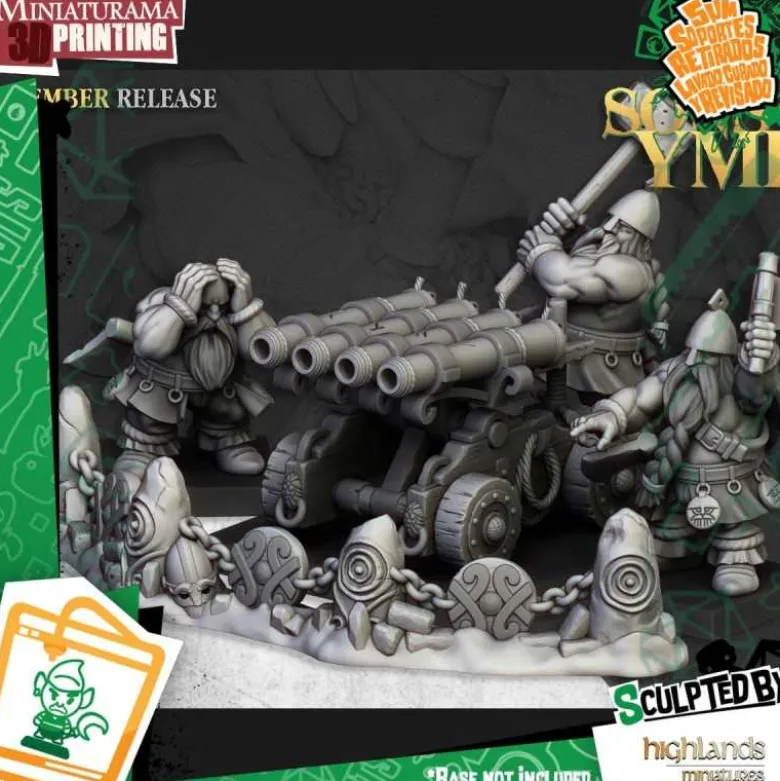 Dwarf Organ Gun