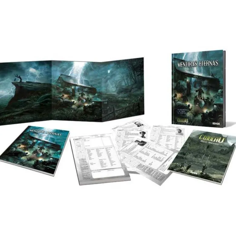 El Rastro de Cthulhu: Mentiras Eternas Caja de Campaña