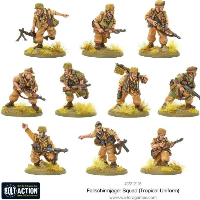 Fallschirmjager Squad Tropical Uniform (10)