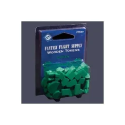 Fichas de Madera Variadas Verde (50)