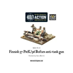 Finnish 37 Pstk/36 Bofors Anti-tank Gun