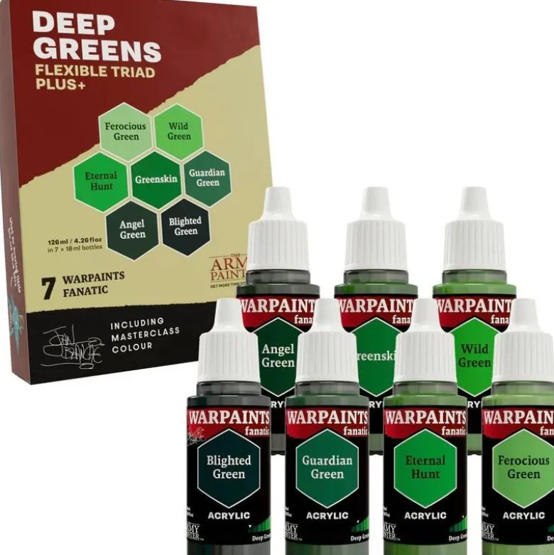 Flexible Triad PLUS+: Deep Greens