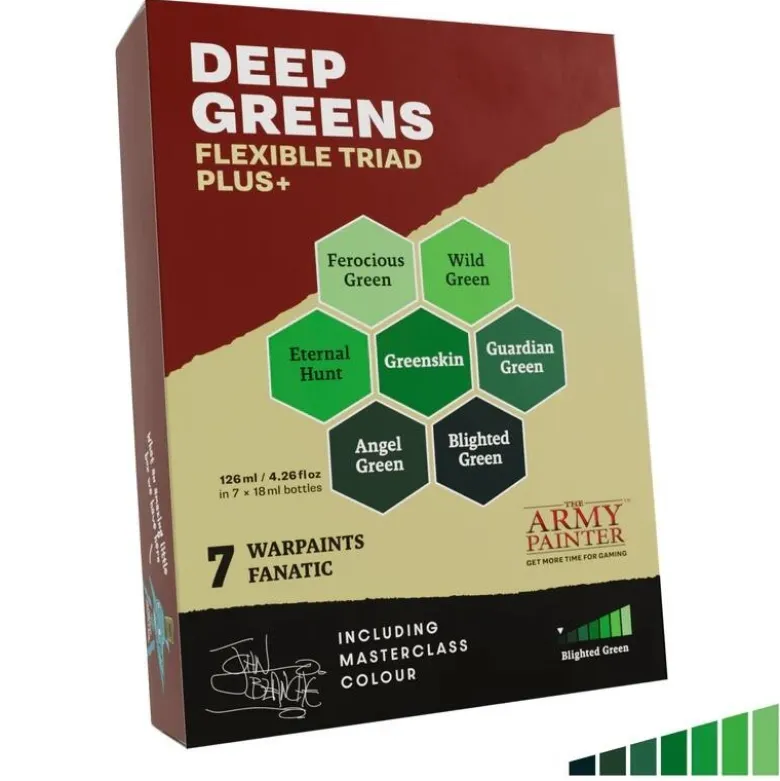 Flexible Triad PLUS+: Deep Greens