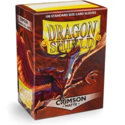 Fundas Dragon Shield: Crimson Matte (100)