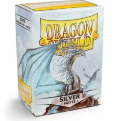 Fundas Dragon Shield: Plata Matte (100)