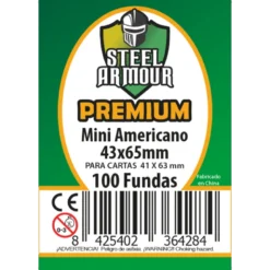 100 Fundas tamaño Mini Americano Premium 43x65