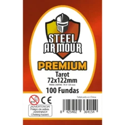 100 Fundas tamaño Tarot Premium 72x122