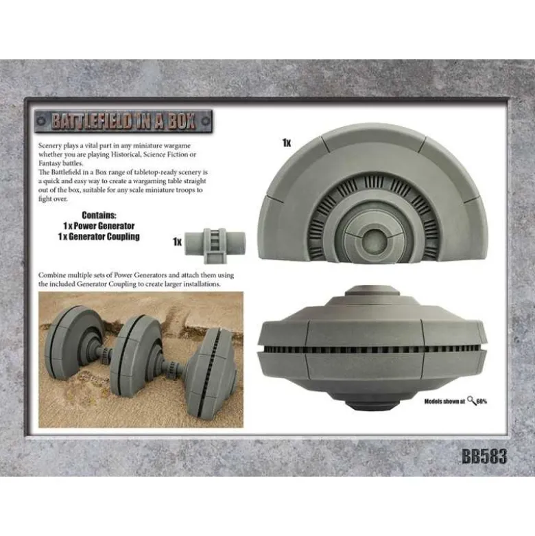 Galactic Warzones - Power Generator (x1) (Prepintado)