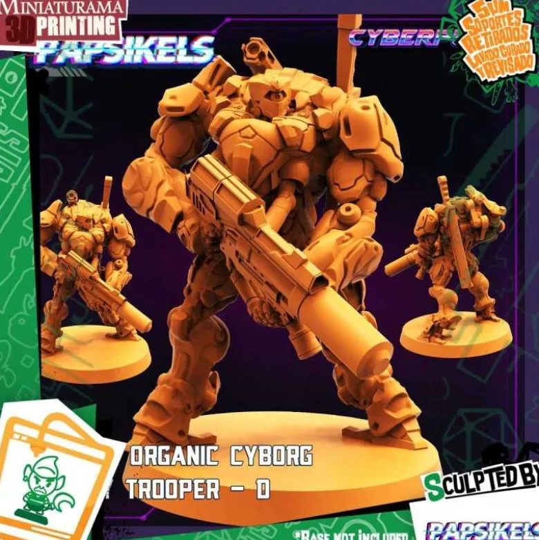 Gaskar Organic Cyborg Heavy Trooper D