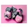 Gemini Mini-hedral Black-Pink/white 7-Die Set