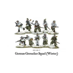 German Grenadiers in Winter Clothing