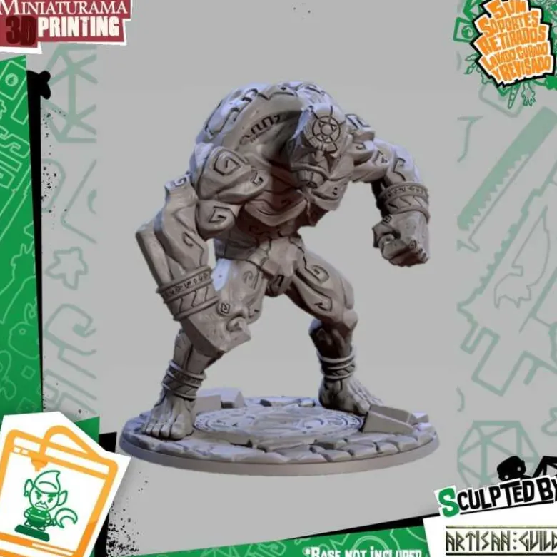 Giant Clay Golem Activated