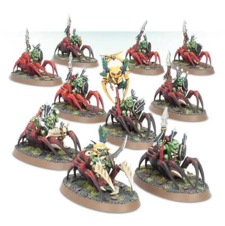 Gloomspite Gitz: Grots Jinetez de Arañaz (V.D.)