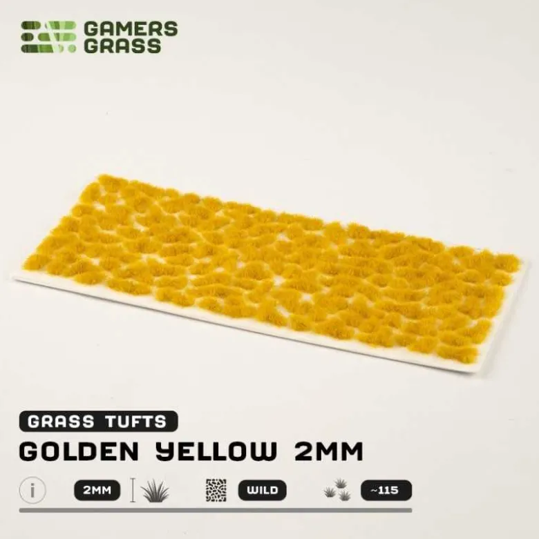 Golden Yellow 2mm