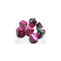 Green-Purple with Gold Set (7)