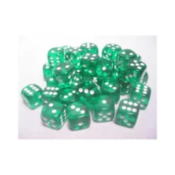 Green with White 12 mm (36)