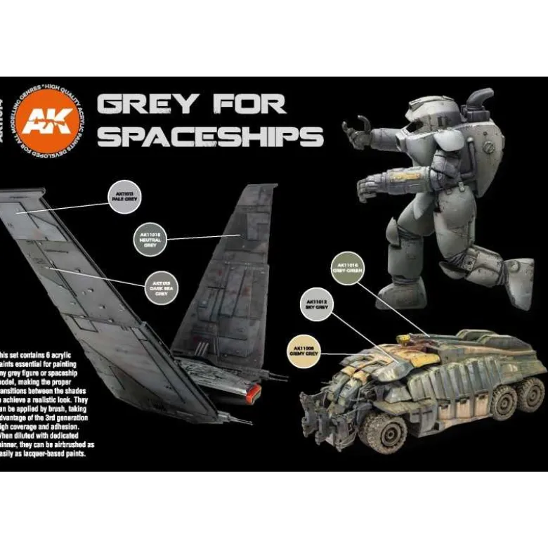 Grey For Spaceships Set