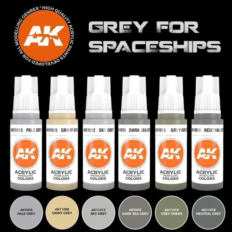 Grey For Spaceships Set