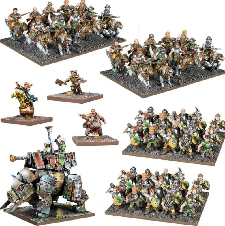 Halfling Battalion + Contador de Turno