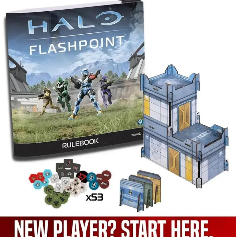 Halo: Flashpoint - Game Rulebook Pack -- Pre-pedido --