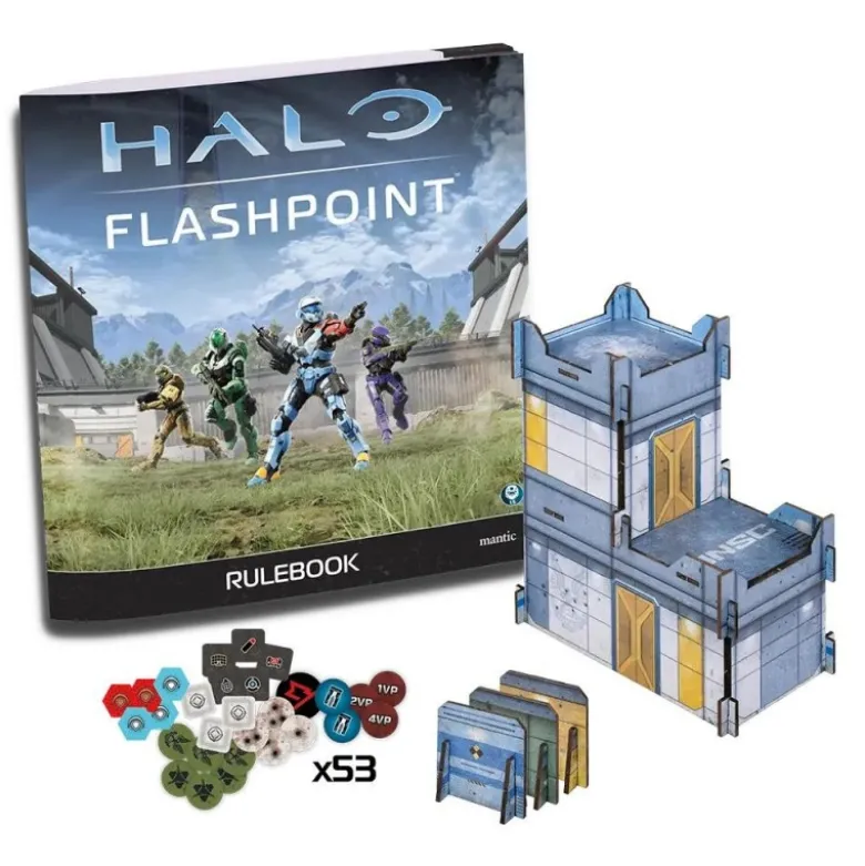 Halo: Flashpoint - Game Rulebook Pack -- Pre-pedido --