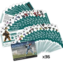 Halo: Flashpoint - Unit Card Update Pack -- Pre-pedido --