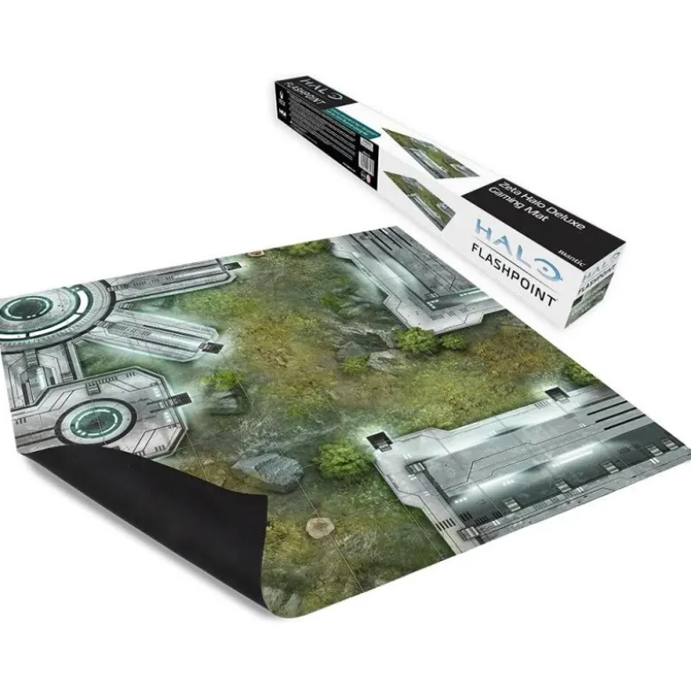 Halo: Flashpoint - Zeta Halo Deluxe Gaming Mat -- Pre-pedido --