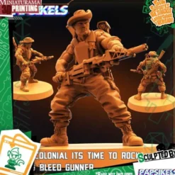 Human Colonial It S Time To Rock Not To Bleed Gunner