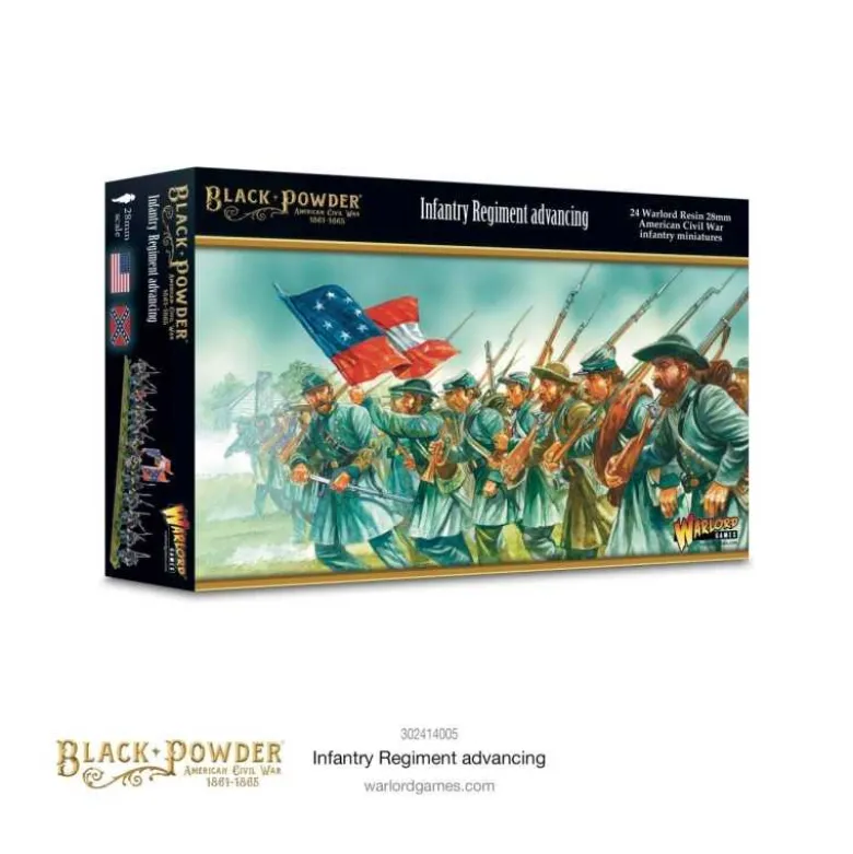 Infantry Regiment Advancing