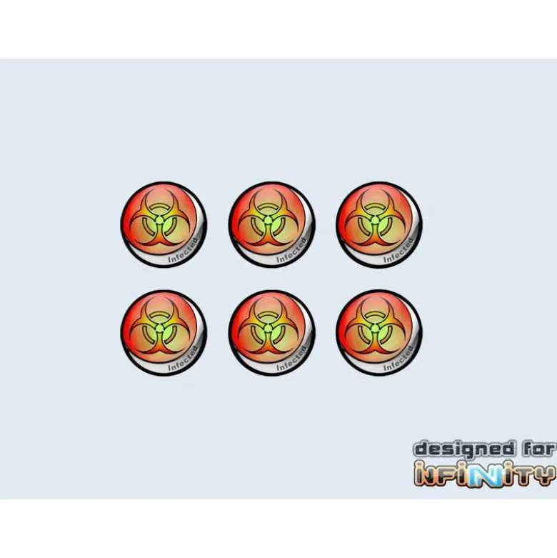 Infinity Tokens 'Infected' (6)