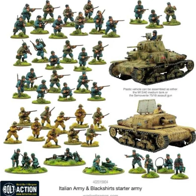 Italian Army - Blackshirts Starter Army