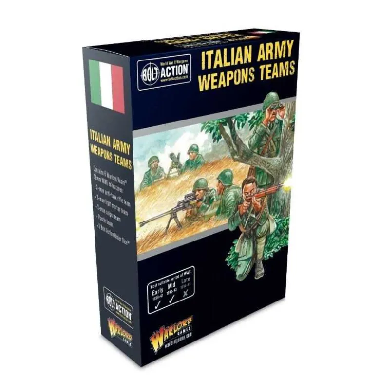 Italian Army Weapons Teams
