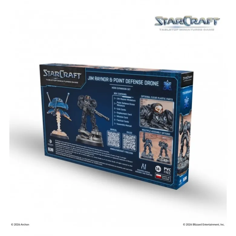 Jim Raynor (Raynor's Raiders) Terran Hero Expansion Set (Inglés)