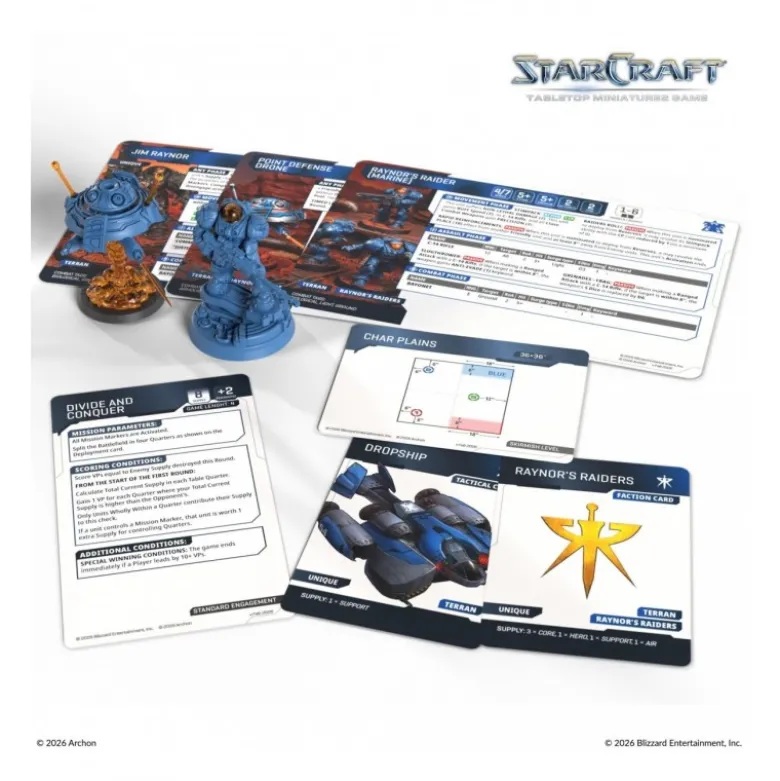 Jim Raynor (Raynor's Raiders) Terran Hero Expansion Set (Inglés)